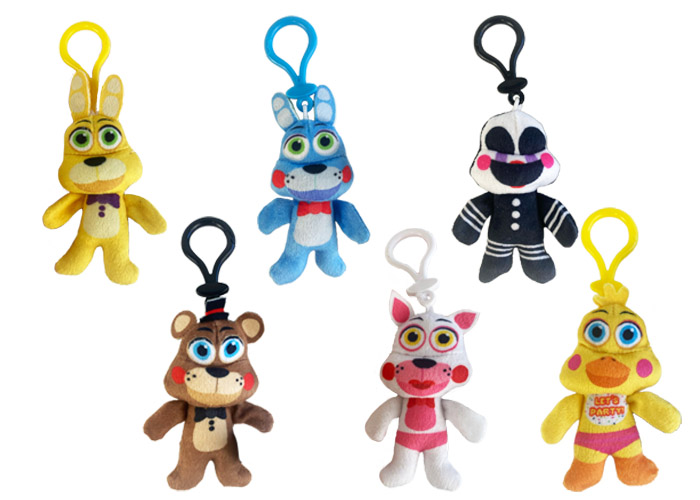 (Mis 0) FIVE NIGHT’S AT FREDDY’S – Micro Teenies Animatronic- Portachiavi Peluche 10cm – 6ass…x288